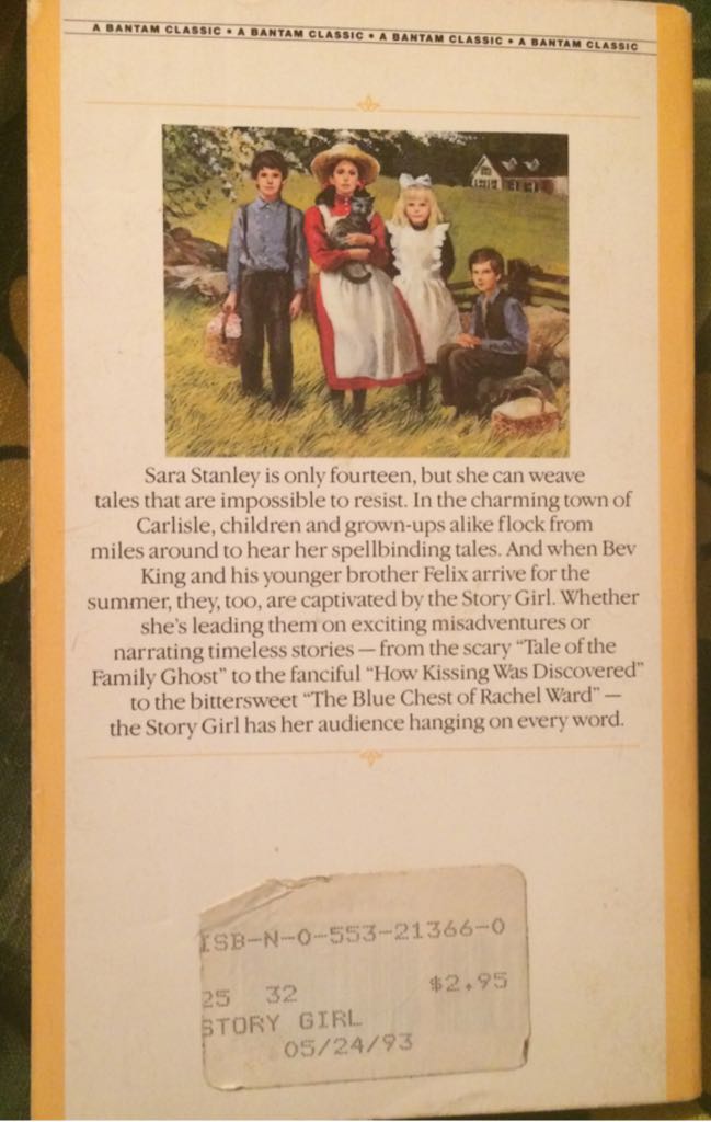 The Story Girl - L. M. Montgomery (Bantam Books - Paperback) book collectible [Barcode 9780553213669] - Main Image 2