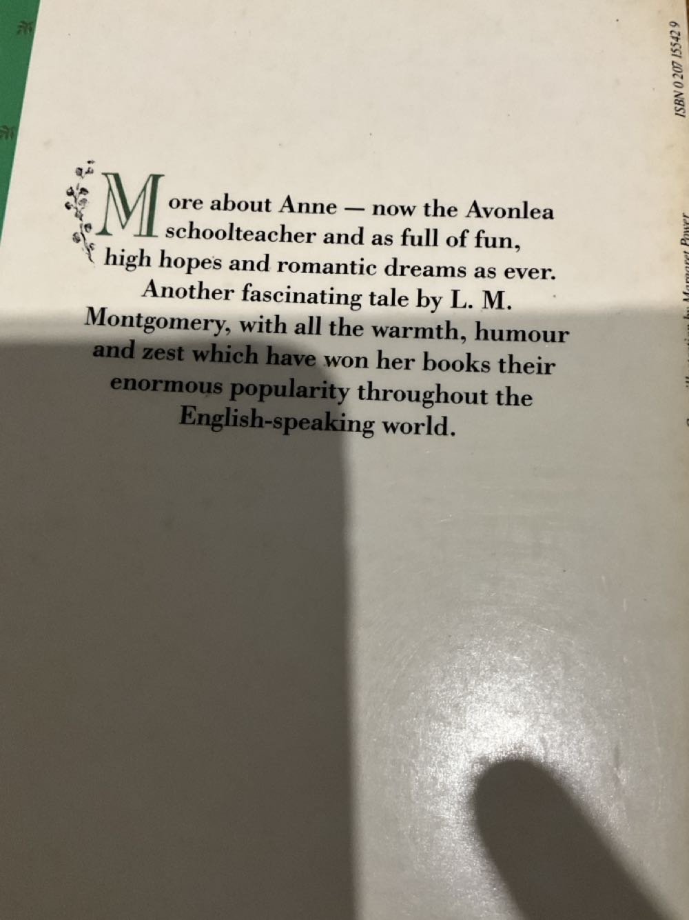 Anne of Avonlea - Lucy Maud Montgomery book collectible [Barcode 9780207155420] - Main Image 3