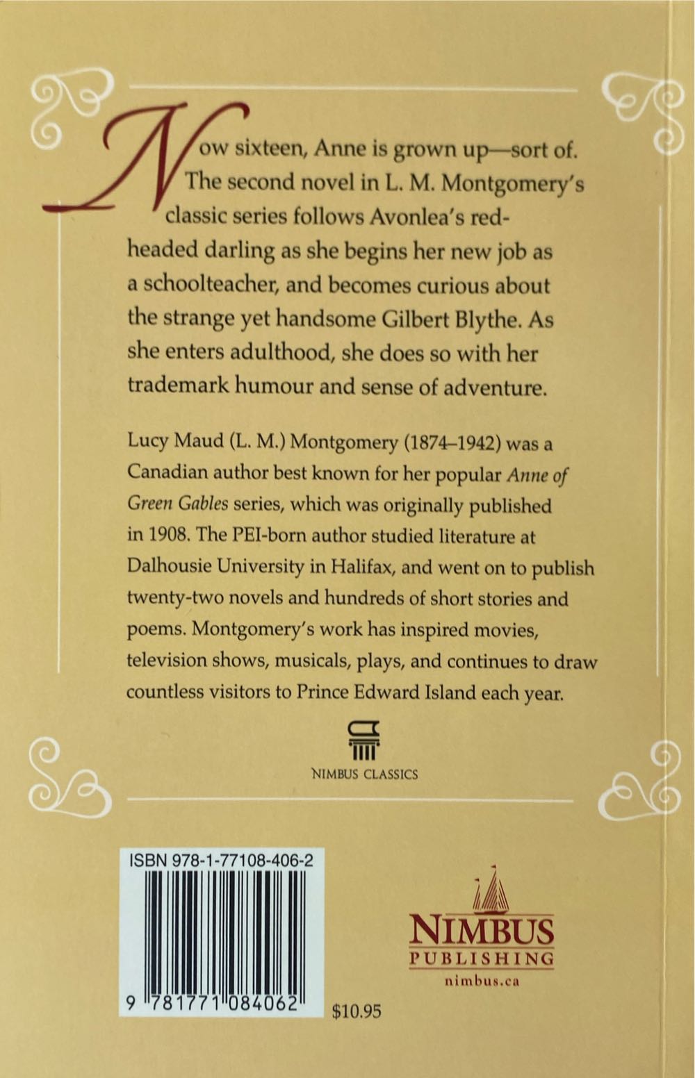 Anne of Avonlea - M. Montgomery (- Paperback) book collectible [Barcode 9781771084062] - Main Image 2