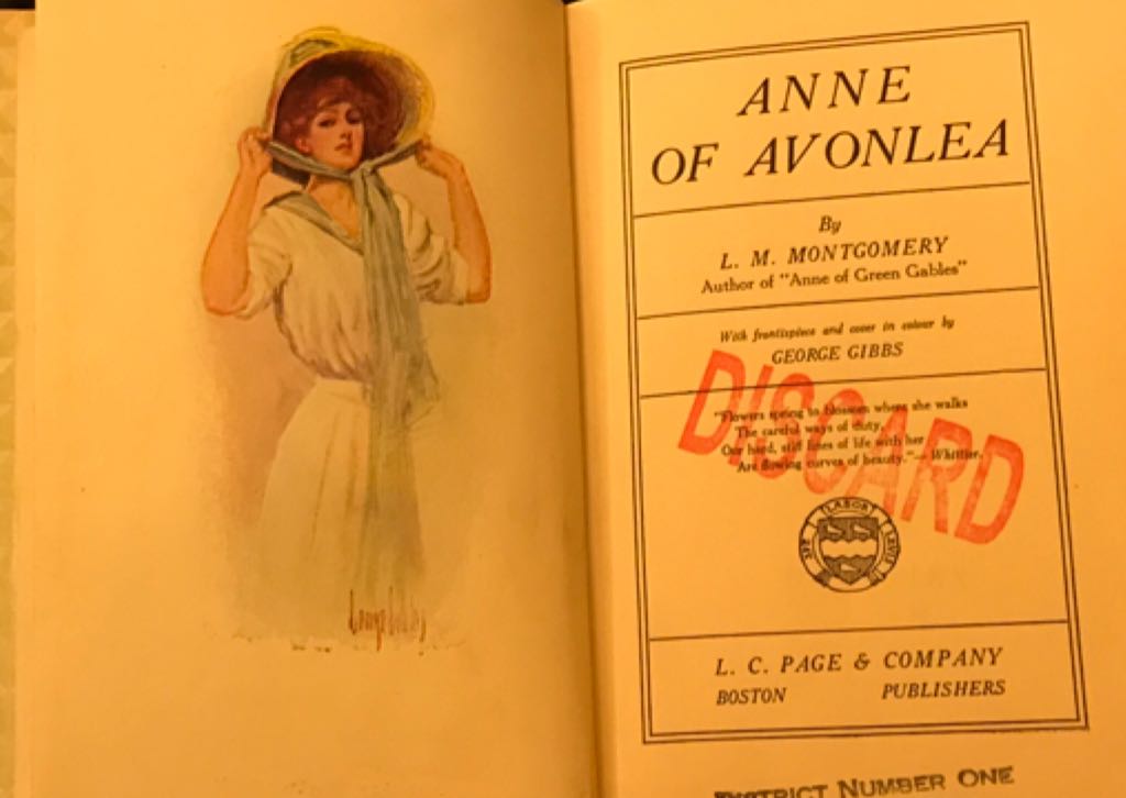 Anne of Avonlea - M. Montgomery (L. C. Page & Company - Hardcover) book collectible - Main Image 2