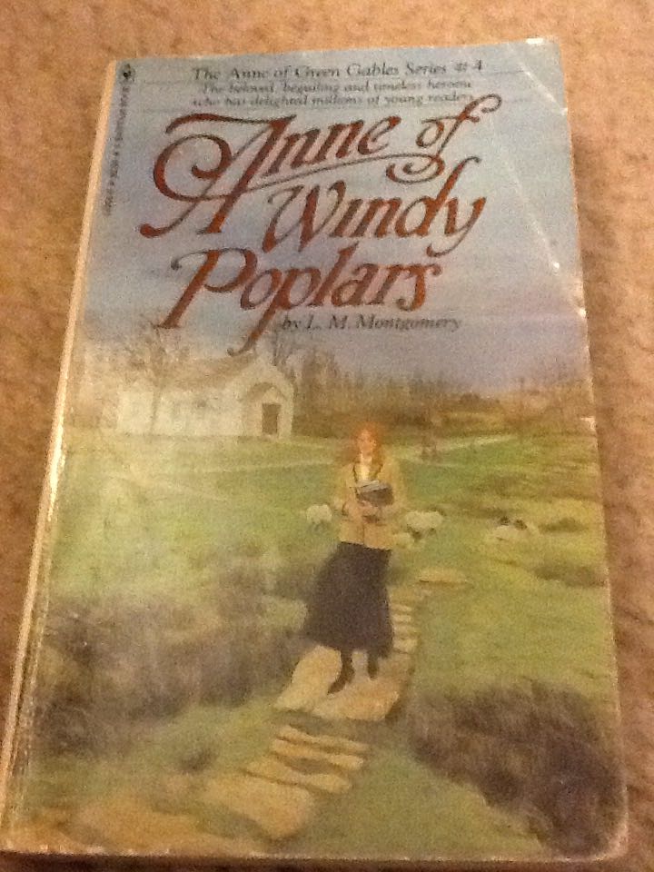 Anne of Windy Poplars - Lucy Maud Montgomery (Bantam Books - Paperback) book collectible [Barcode 9780553149944] - Main Image 1