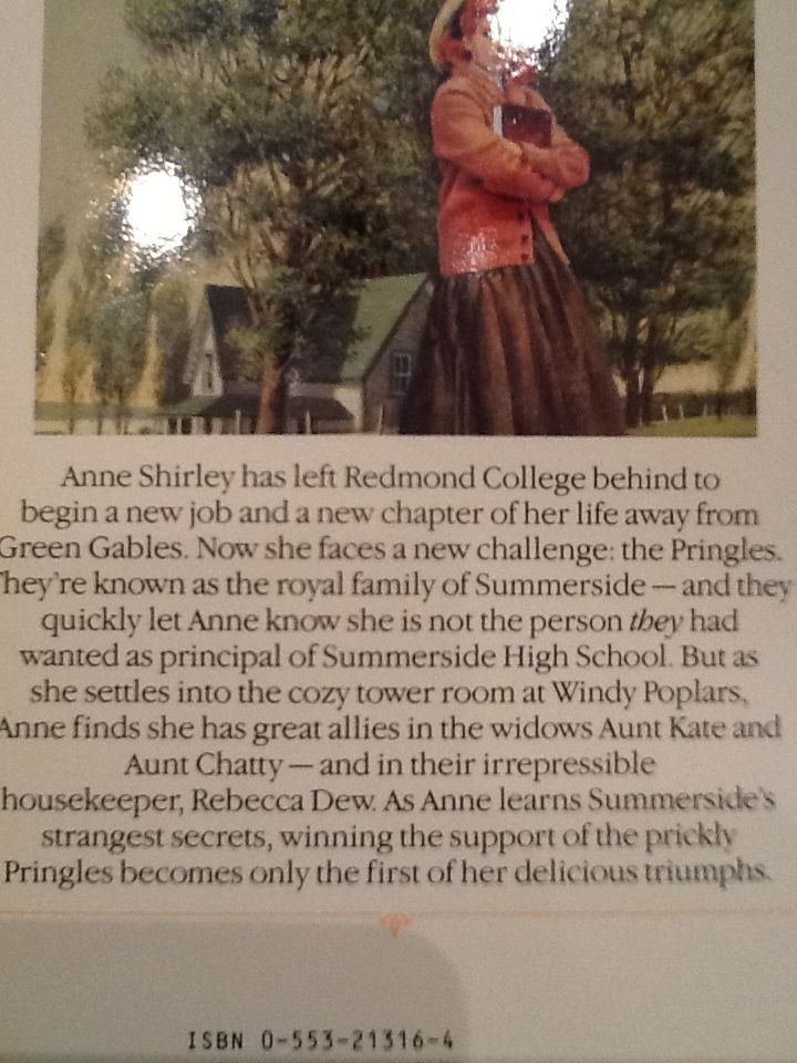 Anne of Windy Poplars - L.M. Montgomery (Bantam Books - Paperback) book collectible [Barcode 9780553213164] - Main Image 2