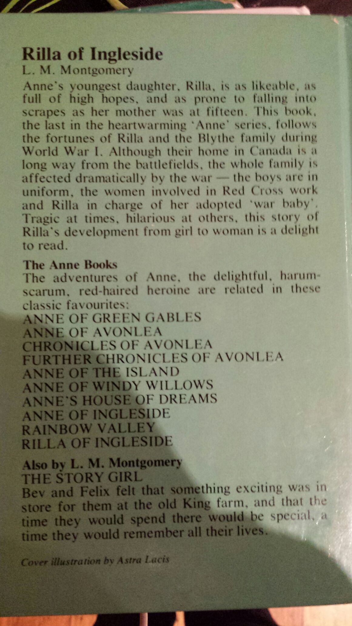 Rilla of Ingleside - L. M. Montgomery (Angus And Robertson - Hardcover) book collectible [Barcode 9780207126581] - Main Image 2