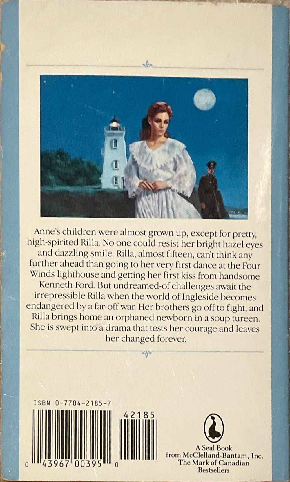 Rilla of Ingleside - L. M. Montgomery (Seal Books - Paperback) book collectible [Barcode 9780770421854] - Main Image 4