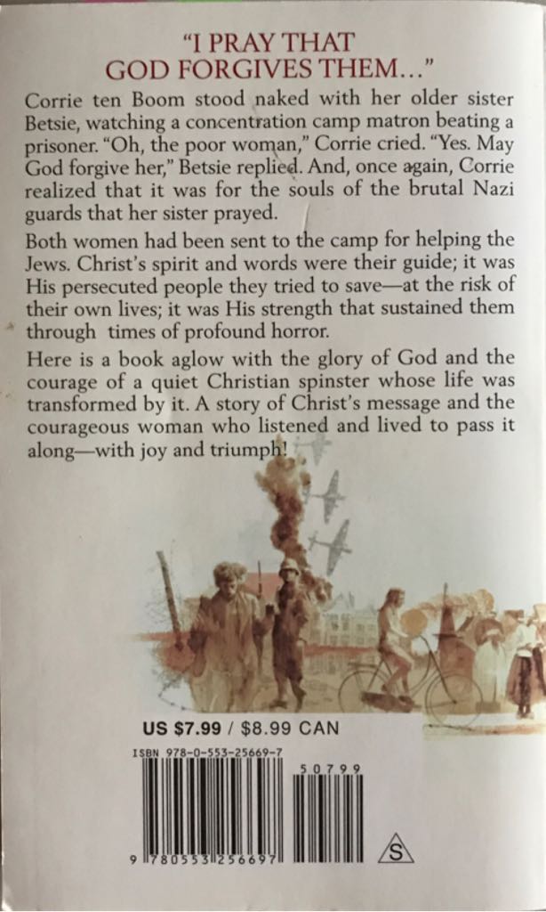 The Hiding Place - Corrie Ten Boom (Bantam Books - Hardcover) book collectible [Barcode 9780553256697] - Main Image 2