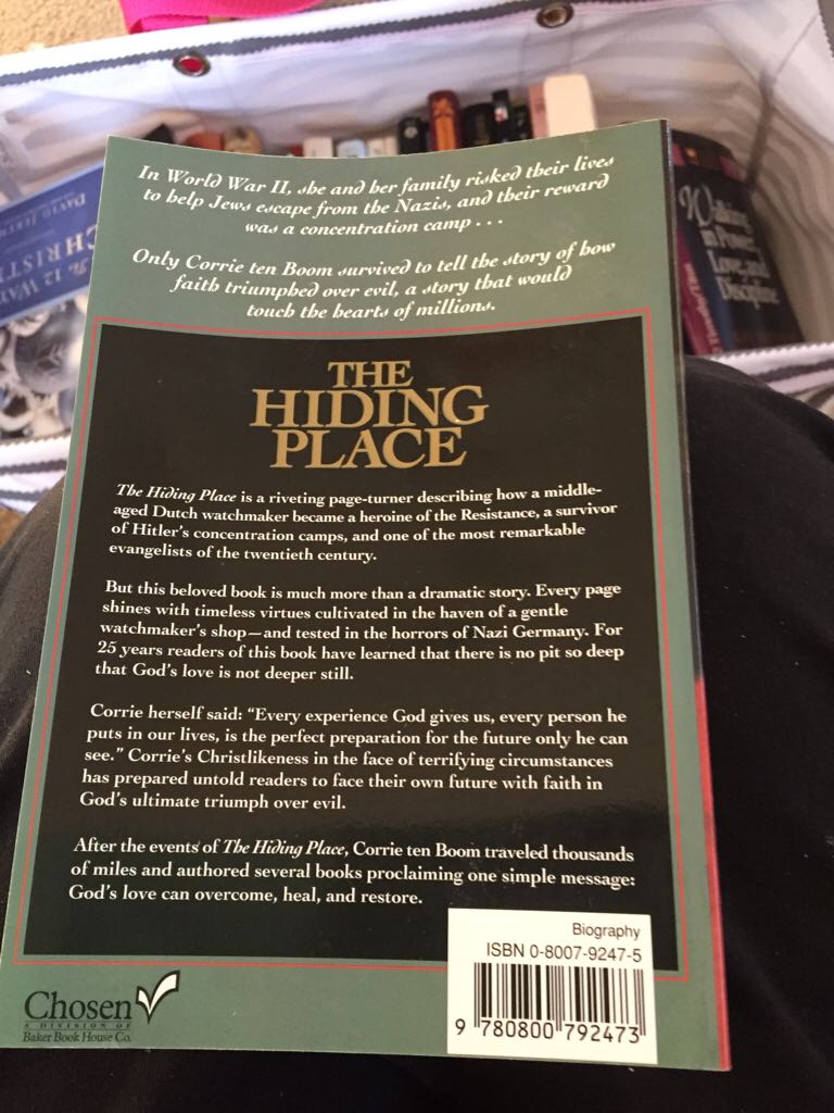 The Hiding Place - Jenny Quintana (Chosen - Hardcover) book collectible [Barcode 9780800792473] - Main Image 2