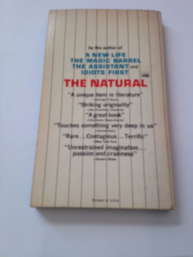The Natural - Bernard Malamud (Perennial - Paperback) book collectible [Barcode 9780060958299] - Main Image 2