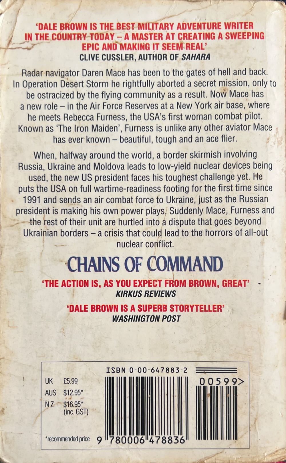 Chains of Command - Brown, Dale (Dale Brown - Kindle) book collectible [Barcode 9780006478836] - Main Image 2