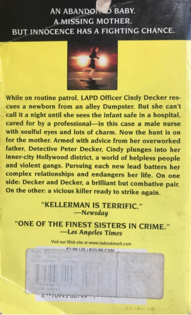 Decker & Lazarus 15: Street Dreams - Faye Kellerman (Warner Vision Books - Hardcover) book collectible [Barcode 9780446614047] - Main Image 2