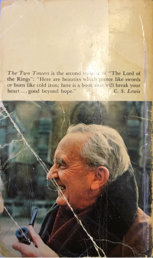 LOTR: The Two Towers - J.R.R. Tolkien (Paperback) book collectible - Main Image 2