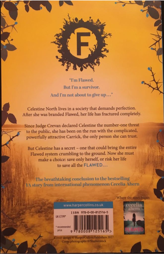 Perfect - Cecelia Ahern (Harper Collins - Paperback) book collectible [Barcode 9780008125165] - Main Image 2