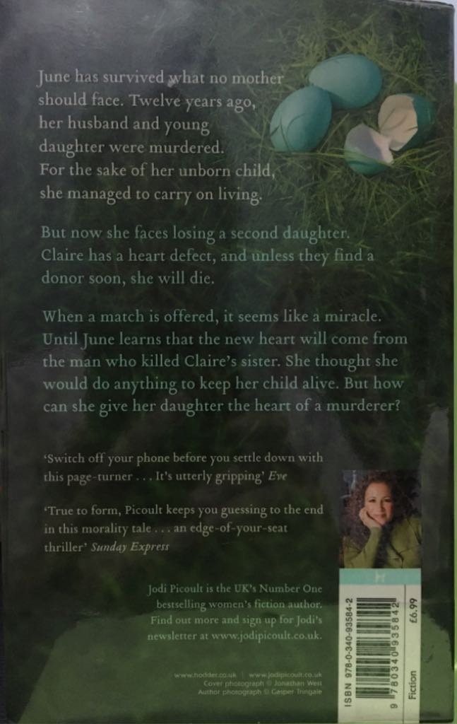 Change Of Heart - Jodi Picoult (Hodder & Stoughton - Paperback) book collectible [Barcode 9780340935842] - Main Image 2