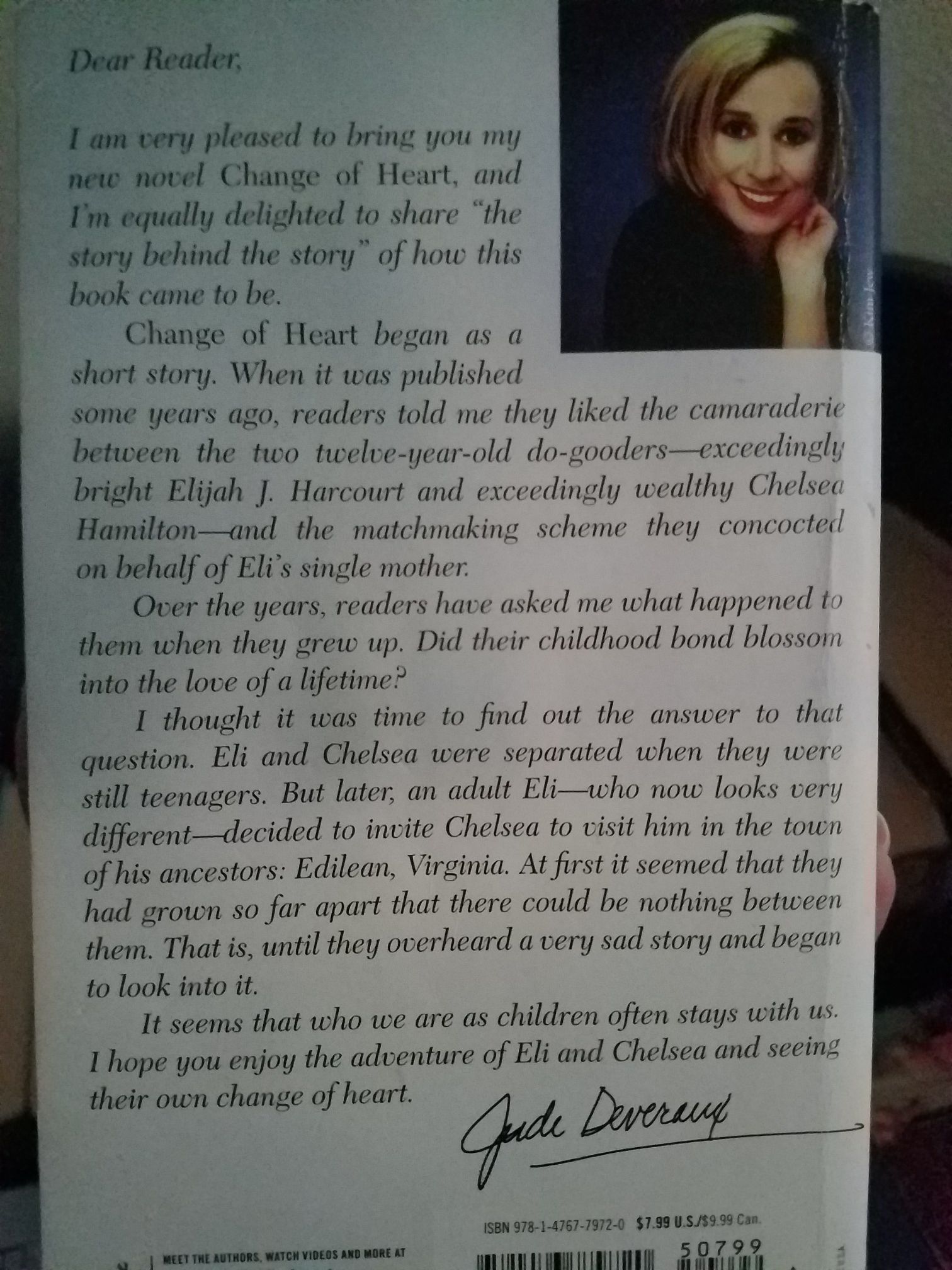 Change Of Heart - Jude Deveraux (Simon and Schuster - Audiobook) book collectible [Barcode 9781476779720] - Main Image 2