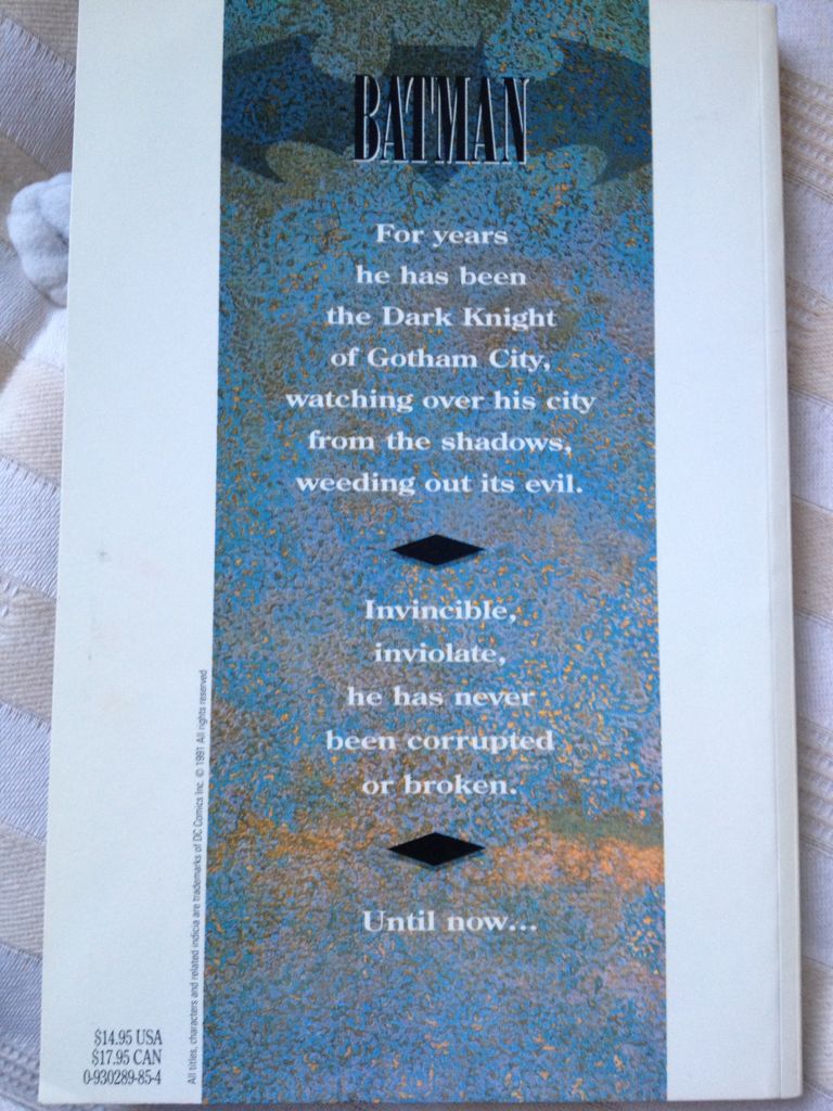 Batman: The Cult - Jim Starlin (DC Comics - Paperback) book collectible [Barcode 9780930289850] - Main Image 2