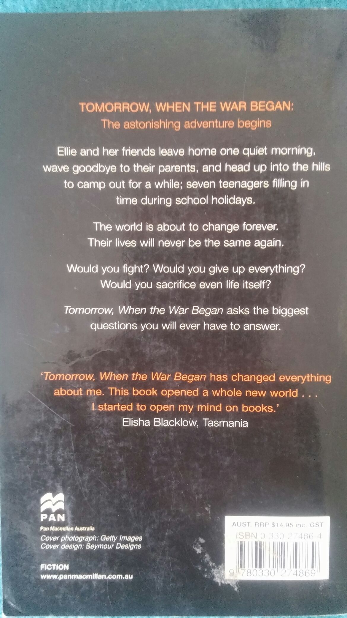 Tomorrow When The War Began  book collectible - Main Image 2