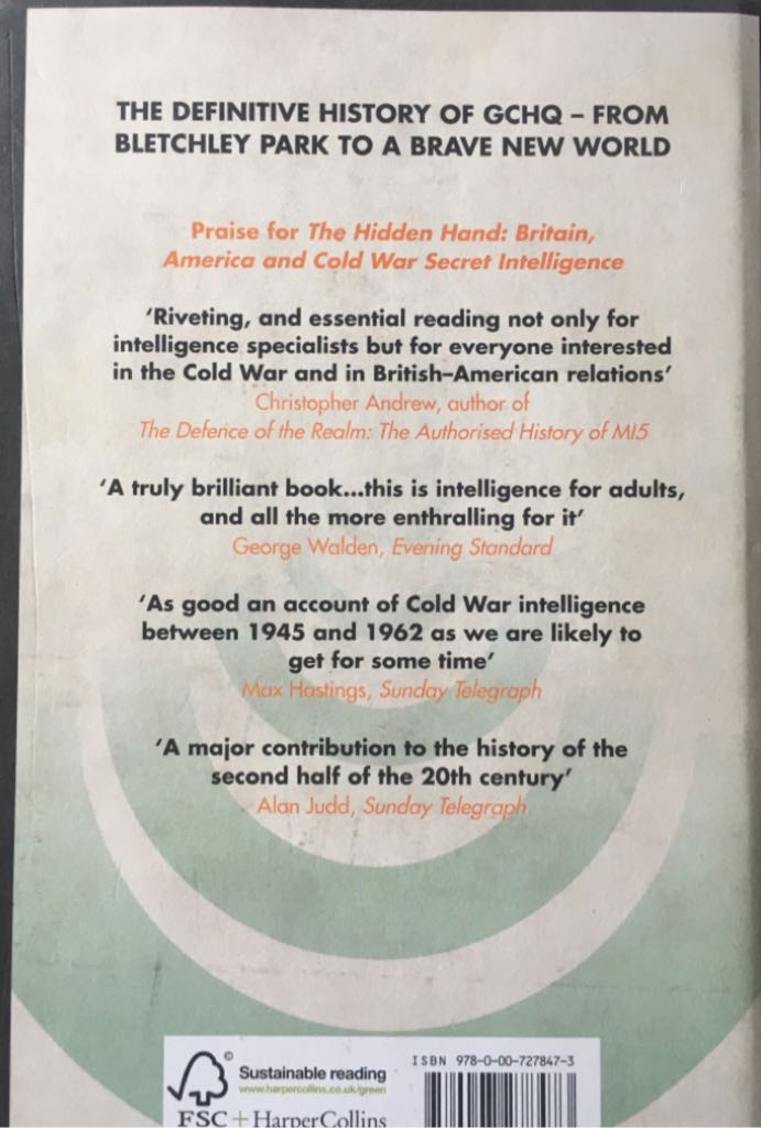 GCHQ - Richard J. Aldrich (HarperCollins - Hardcover) book collectible [Barcode 9780007278473] - Main Image 2