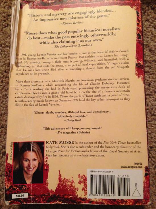 Sepulchre - Kate Mosse (A Berkley Book - Paperback) book collectible [Barcode 9780425225844] - Main Image 2