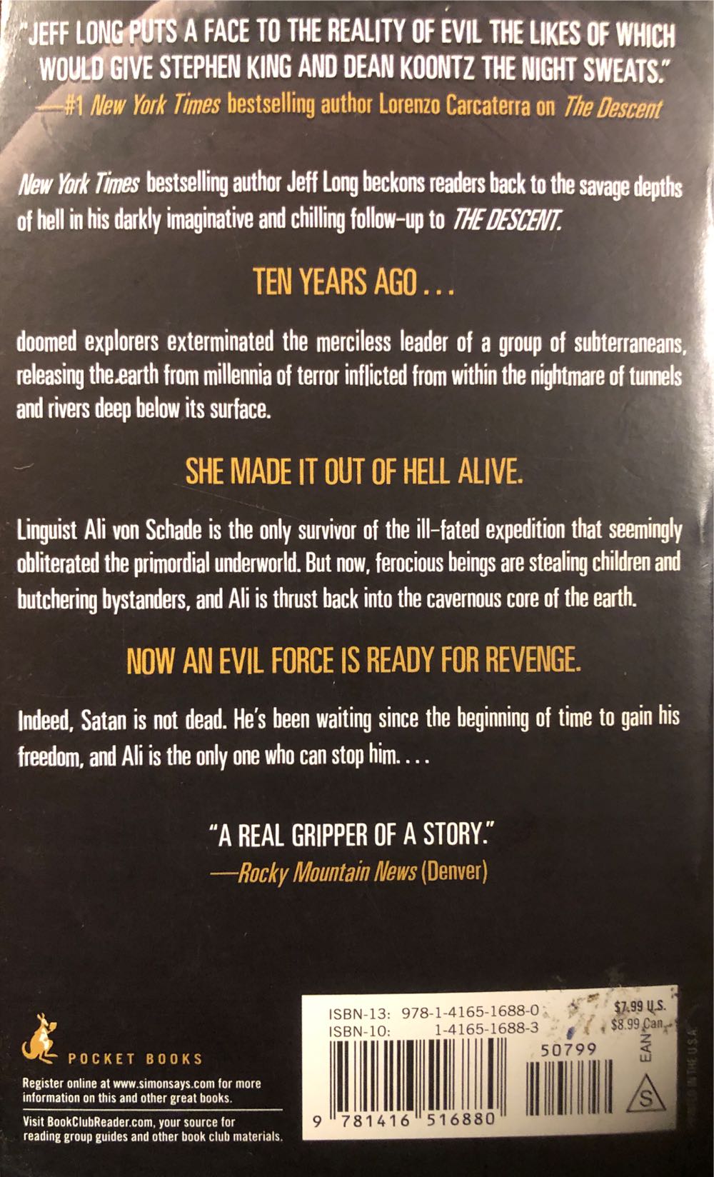 Deeper - Megan Hart (Pocket - Paperback) book collectible [Barcode 9781416516880] - Main Image 2