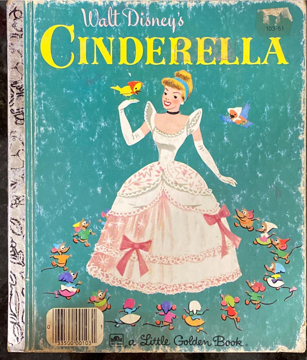 LGB: Cinderella - Walt Disney (a Little Golden Book - Hardcover) book collectible [Barcode 9780307162335] - Main Image 4