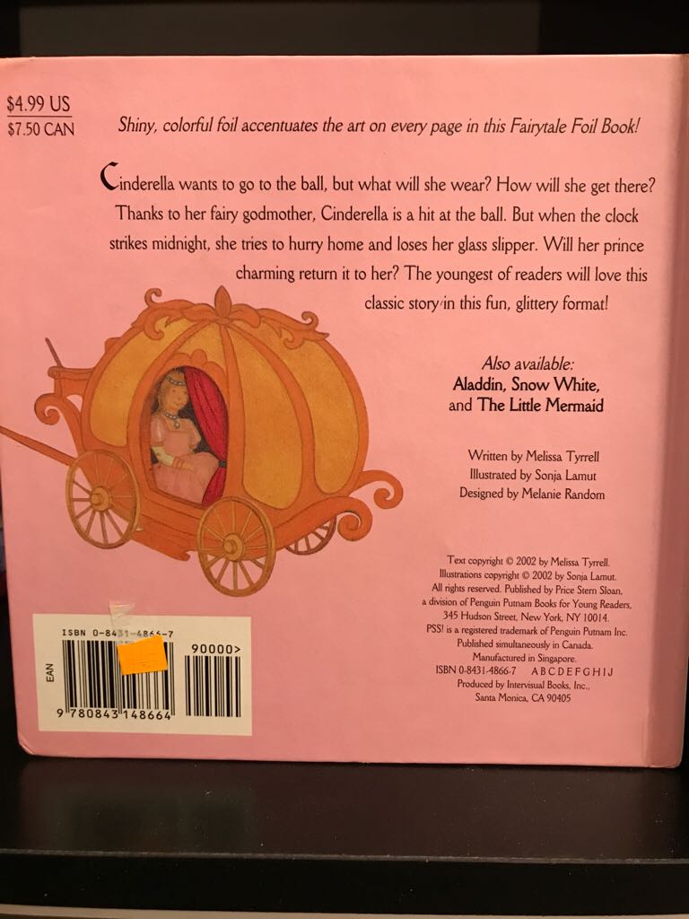 Cinderella - Rochelle Larkin book collectible [Barcode 9780843148664] - Main Image 2