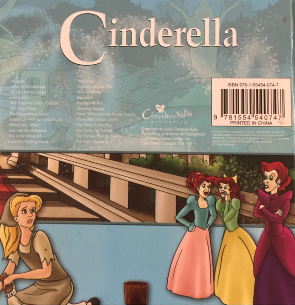 Cinderella - Rochelle Larkin (Creative Kids Pub) book collectible [Barcode 9781554540747] - Main Image 2
