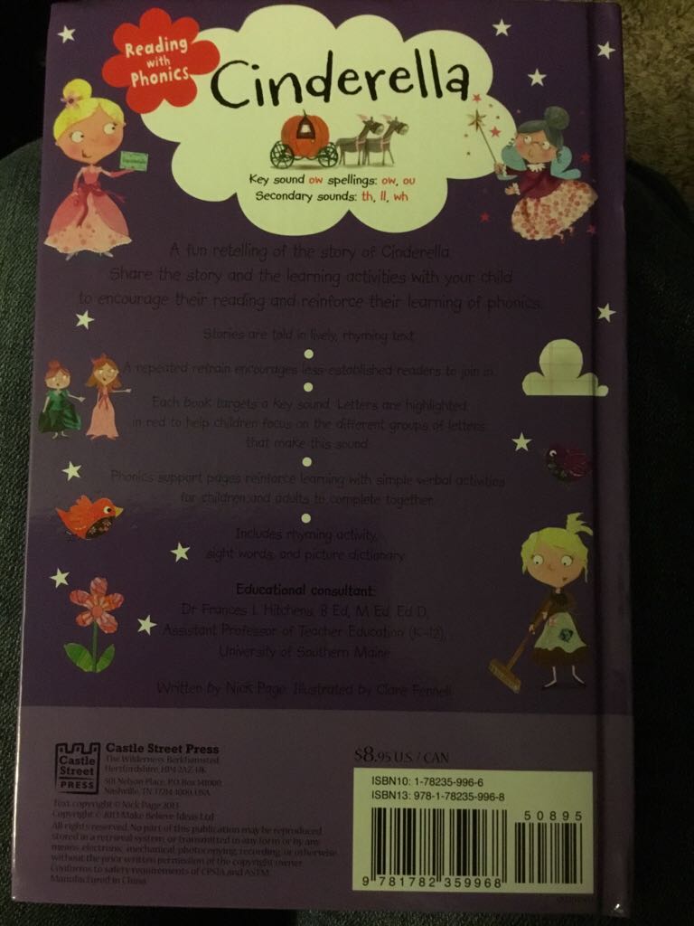Cinderella - Nick Page book collectible [Barcode 9781782359968] - Main Image 2
