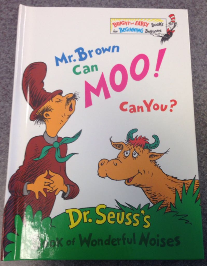 Mr. Brown Can Moo! Can You? - Dr. Seuss book collectible - Main Image 1