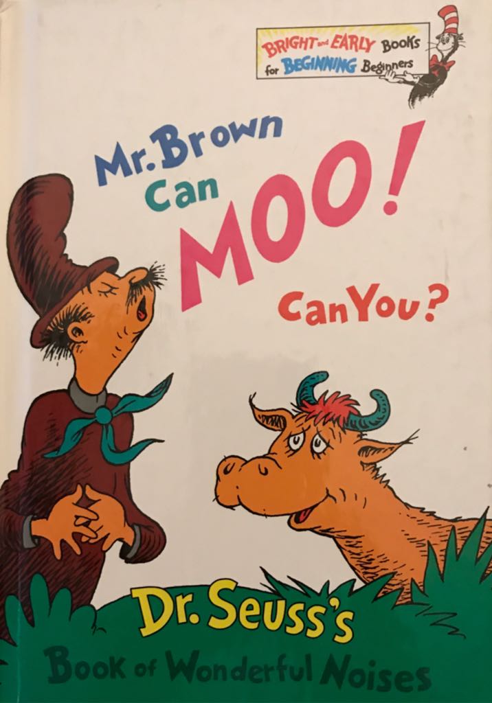 Mr. Brown Can Moo! Can You? - Dr. Seuss book collectible - Main Image 1