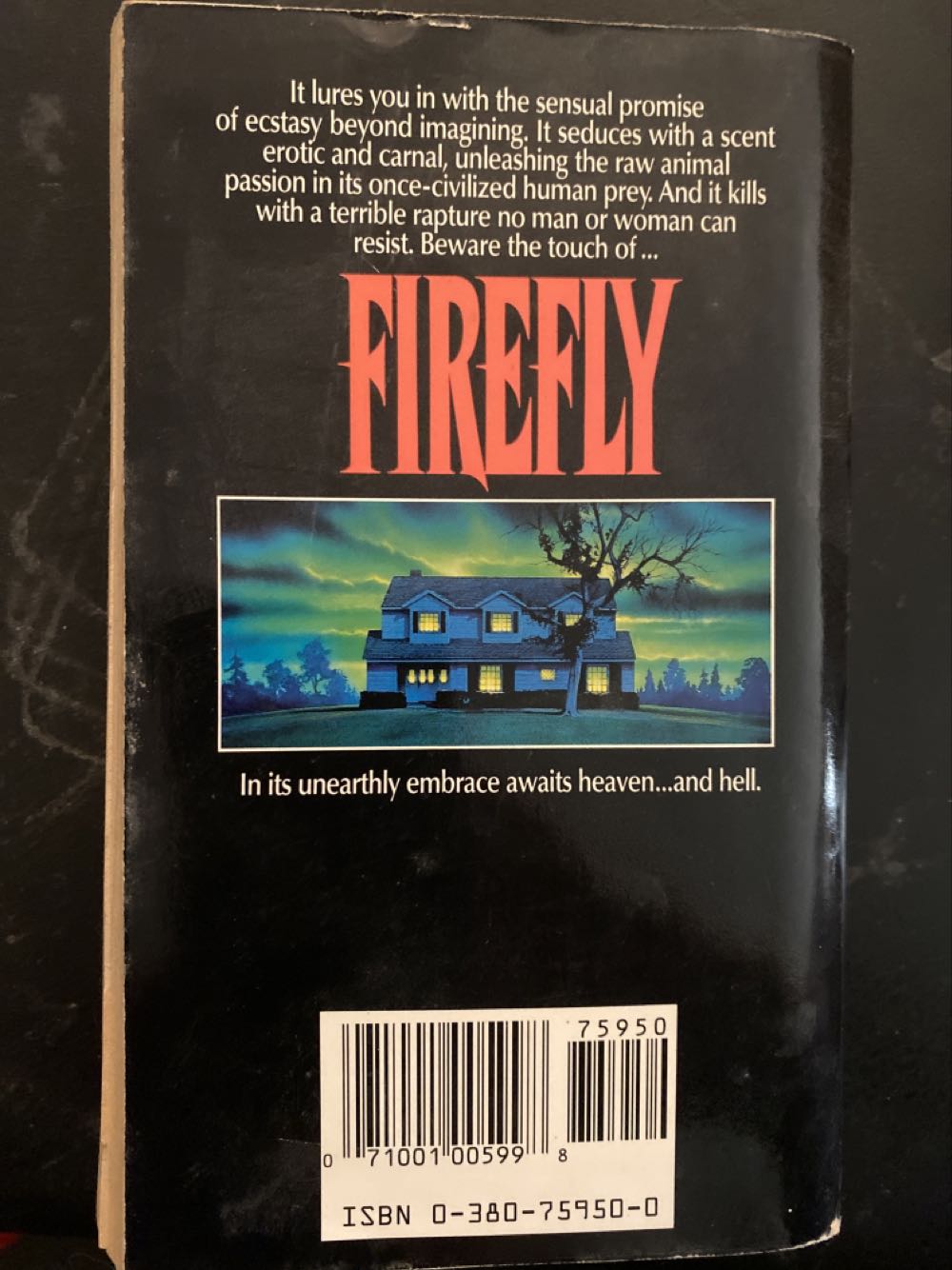 Firefly - Piers Anthony (Avon - Paperback) book collectible [Barcode 9780380759507] - Main Image 2
