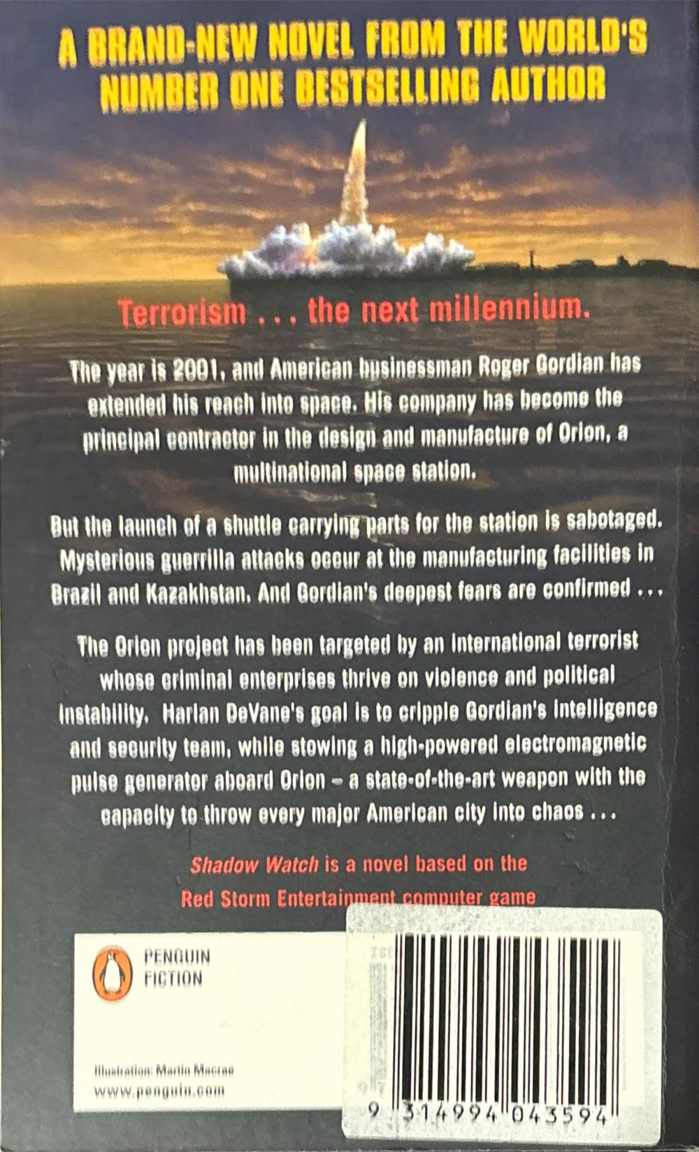 Power play 3 - Shadow Watch - Tom Clancy (Penguin - Paperback) book collectible [Barcode 9780140279252] - Main Image 2