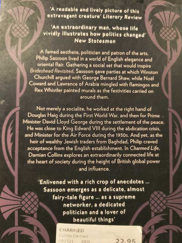 Charmed life - Damian Collins (Collins) book collectible [Barcode 9780008127633] - Main Image 2