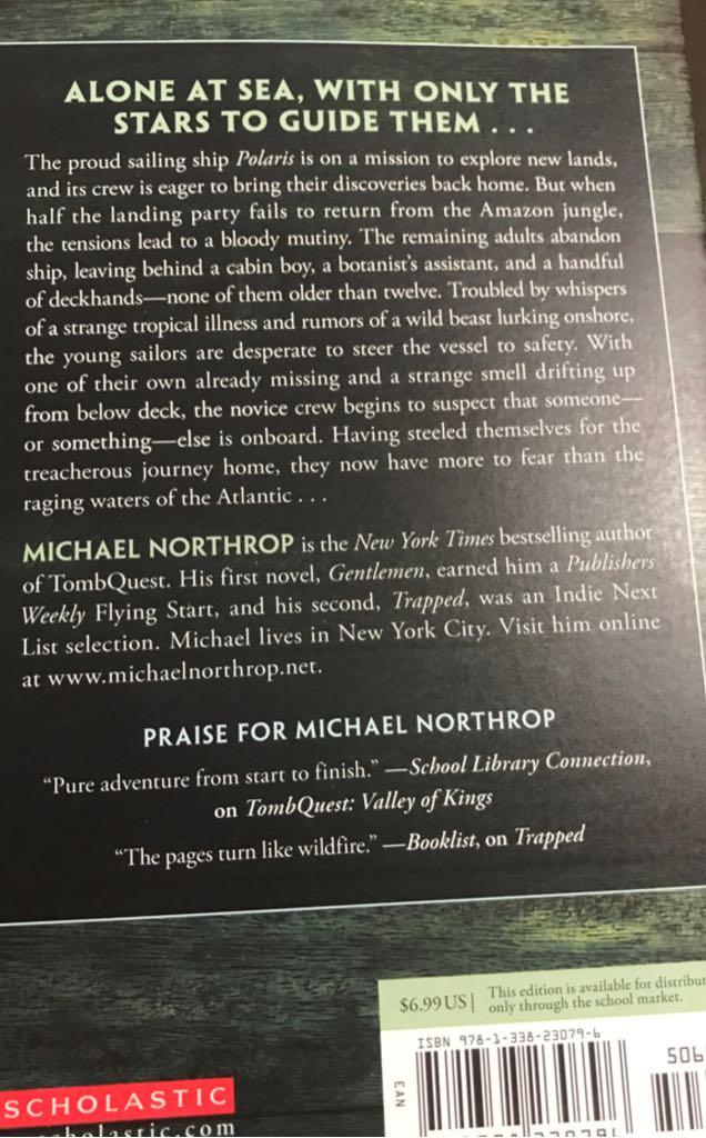 Polaris - Michael Northrop (Scholastic Books - Paperback) book collectible [Barcode 9781338230796] - Main Image 2