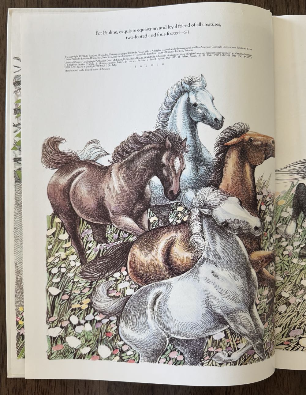 Black Beauty - Anna Sewell; Adapted By Robin McKinley (Random House - Hardcover) book collectible [Barcode 9780394865751] - Main Image 2