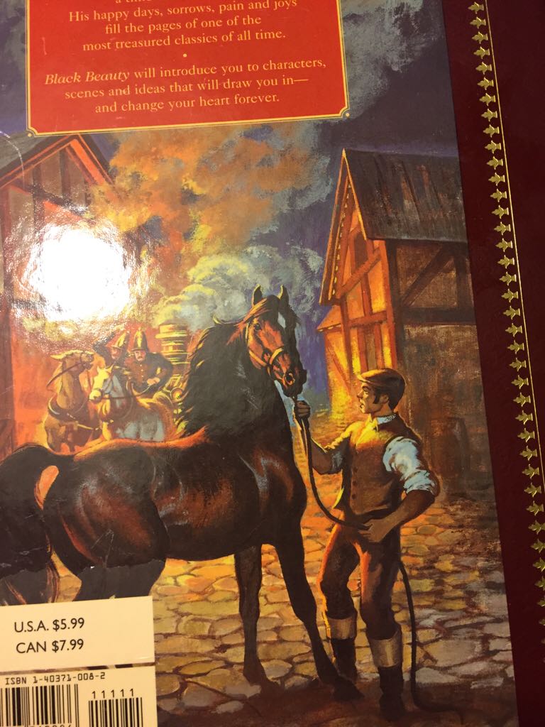 Black Beauty - Anna Sewell (- Hardcover) book collectible [Barcode 9781403710086] - Main Image 2