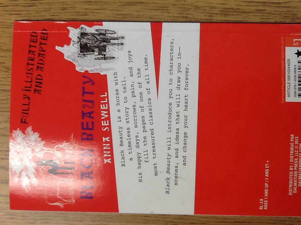 Black Beauty  book collectible [Barcode 9781453066065] - Main Image 2