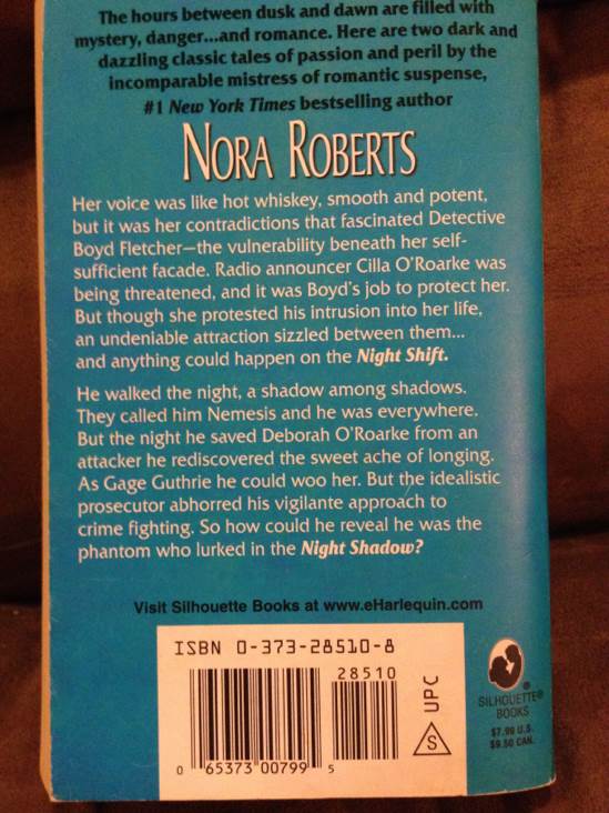 Night Shield And Night Moves - Nora Roberts (- Paperback) book collectible [Barcode 065373007995] - Main Image 2