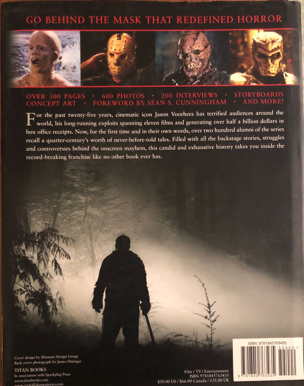 Crystal Lake Memories: The Complete History of "Friday the 13th” - Peter M. Bracke (Titan Books Ltd - Hardcover) book collectible [Barcode 9781845763435] - Main Image 2