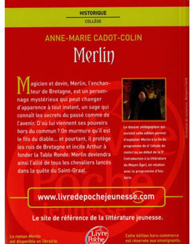 Merlin - R. Lawhead book collectible [Barcode 9782013227360] - Main Image 2