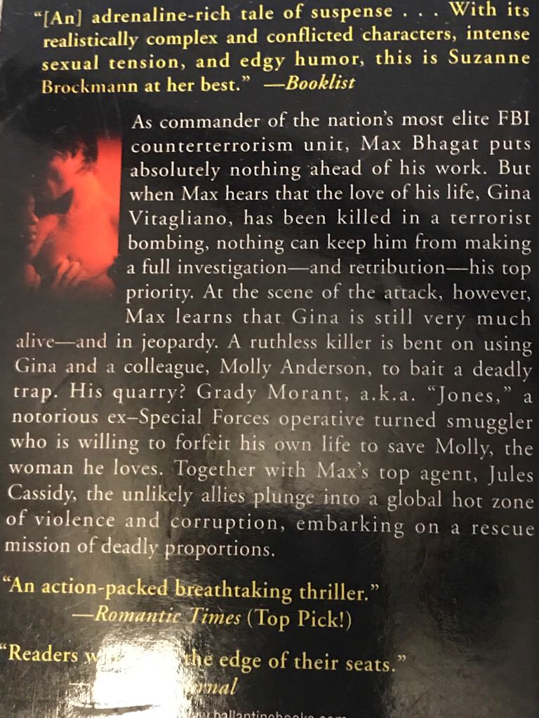 Breaking Point - Suzanne Brockmann (Ballantine Books - Paperback) book collectible [Barcode 9780345480132] - Main Image 2