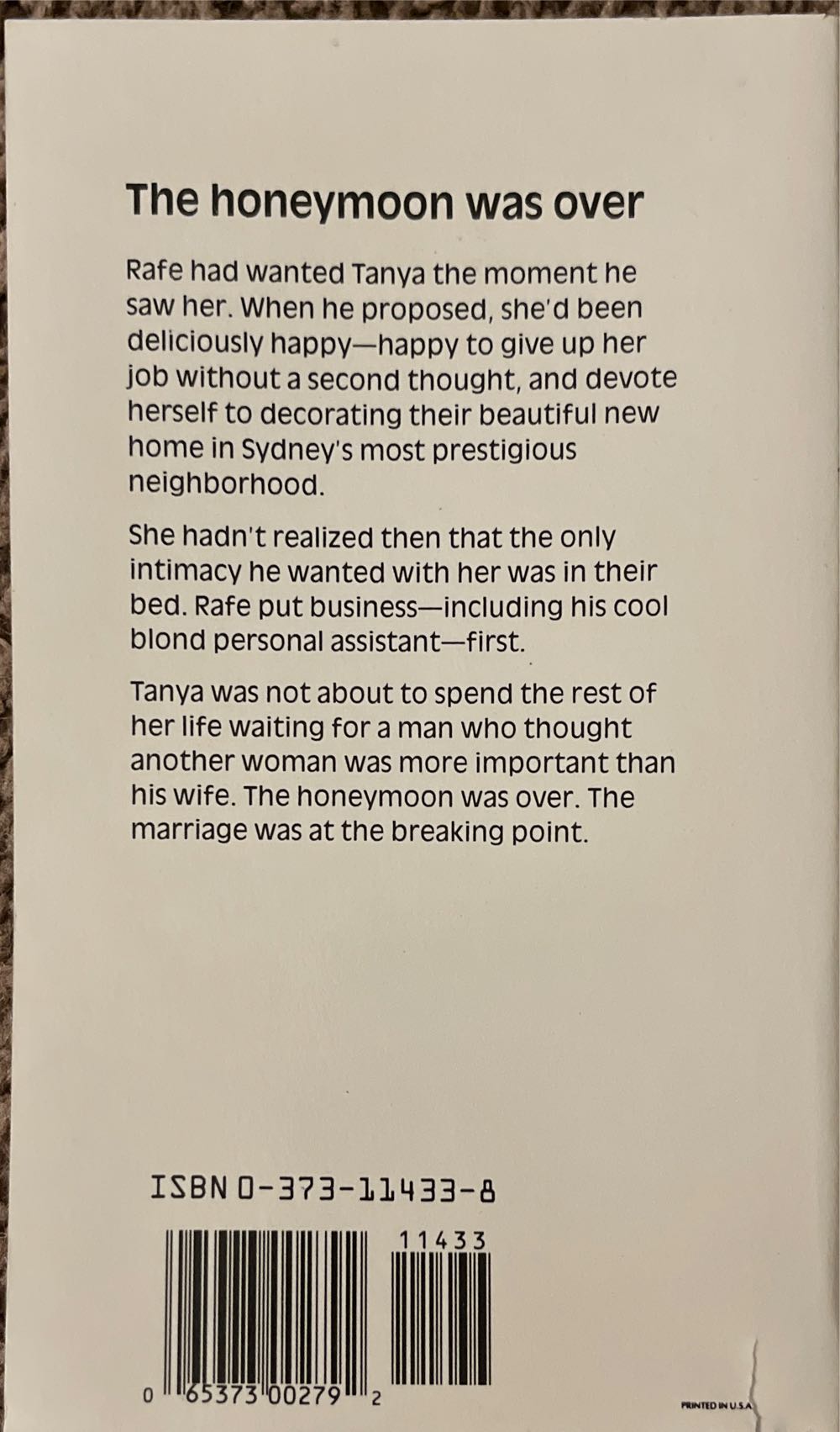 Breaking Point - Emma Darcy (Harlequin Presents) book collectible [Barcode 9780373114337] - Main Image 2