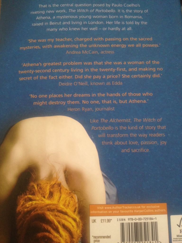 The Witch Of Portobello  (HarperCollins UK - Paperback) book collectible [Barcode 9780007251841] - Main Image 2