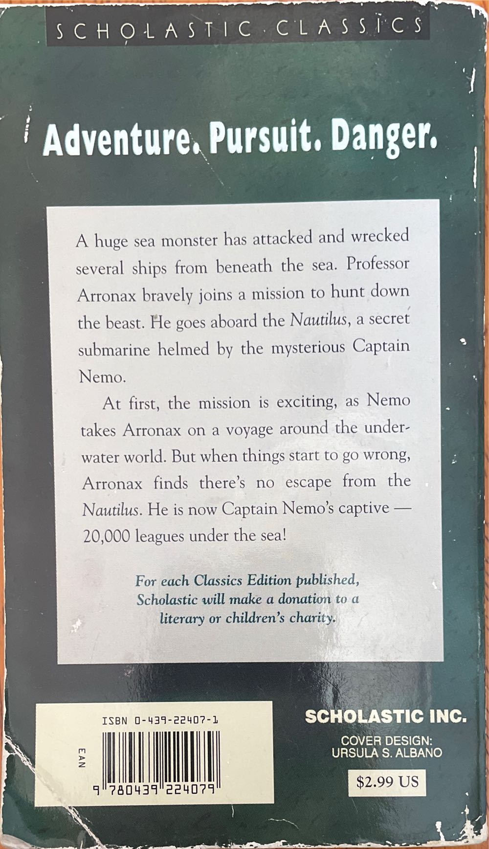 20,000 Leagues Under The Sea - Jules Verne (Start Pub LLC - eBook) book collectible [Barcode 9780439224079] - Main Image 2