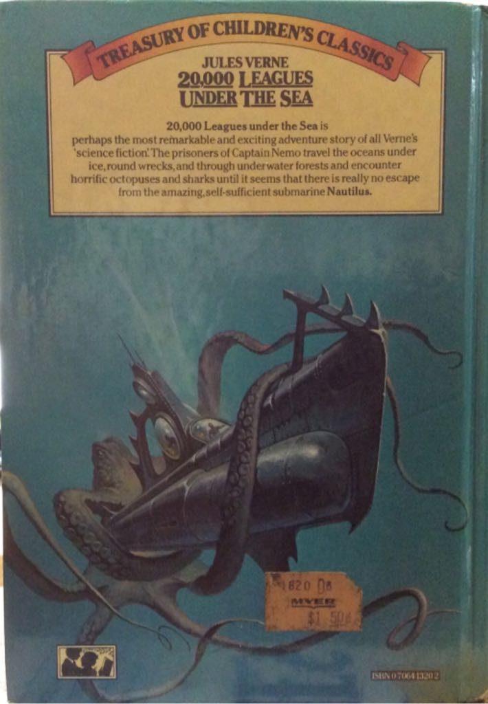 20,000 Leagues Under The Sea - Jules Verne (Octopus Books Ltd - Paperback) book collectible [Barcode 9780706413205] - Main Image 2