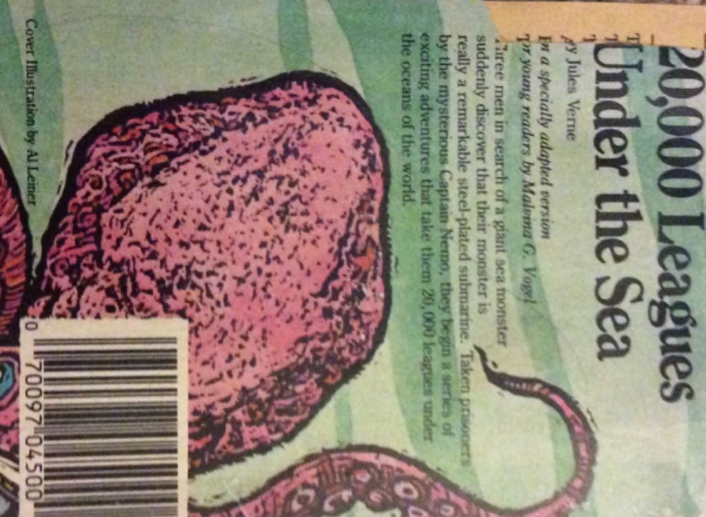 20,000 Leagues Under The Sea  book collectible - Main Image 2