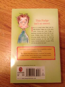 Tales Of A Fourth Grade Nothing - Judy Blume (Puffin - Paperback) book collectible [Barcode 9780142302316] - Main Image 2