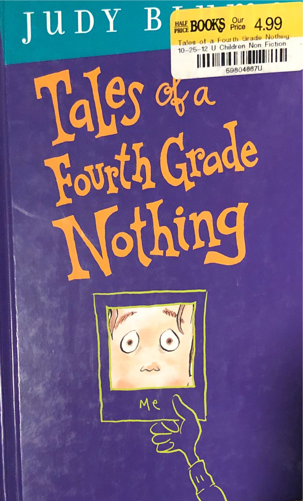 Tales Of A Fourth Grade Nothing - Judy Blume (Turtleback Books - Hardcover) book collectible [Barcode 9780525469315] - Main Image 2