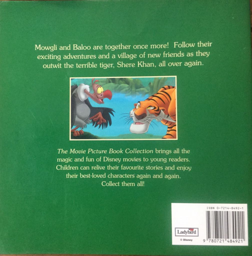 The Jungle Book 2 - World Of (Aerie - Paperback) book collectible [Barcode 9780721484921] - Main Image 2