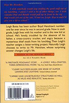 Dear Mr. Henshaw (1984 N) - Beverly Cleary (HarperCollins - Hardcover) book collectible [Barcode 9780688024062] - Main Image 2