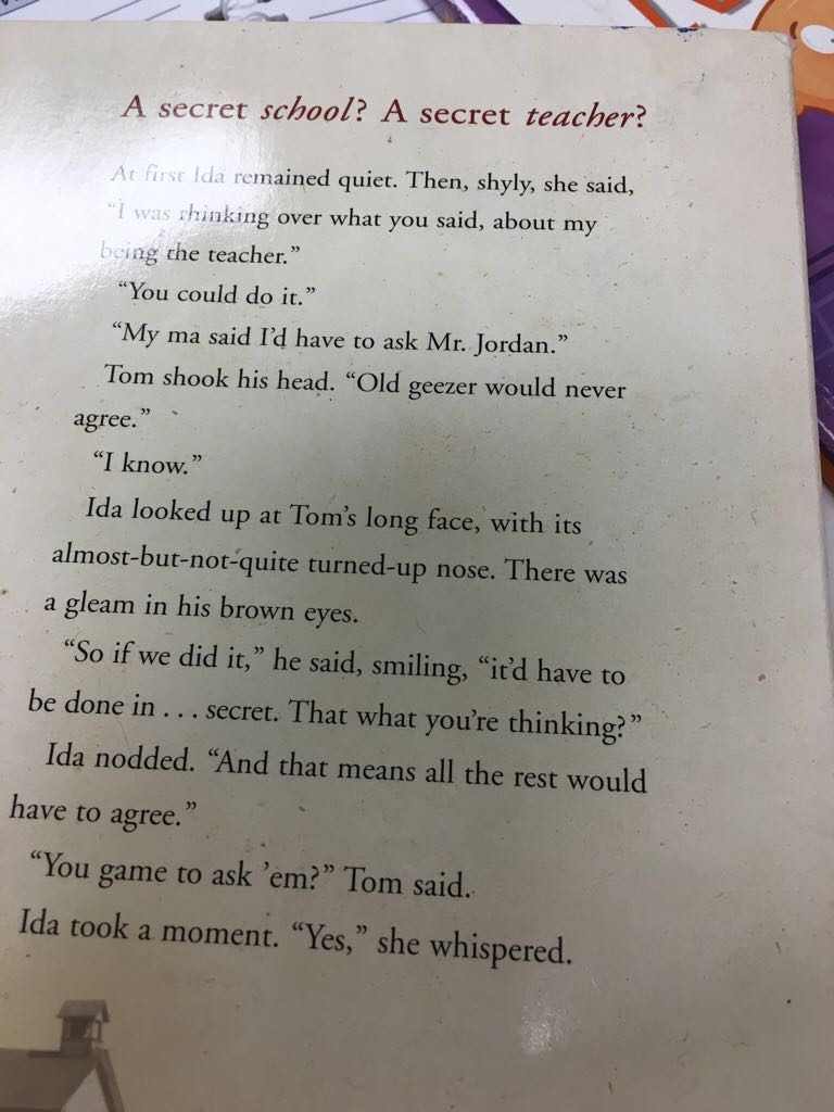 The Secret School  book collectible - Main Image 2