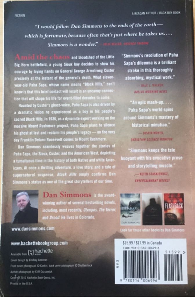 Black Hills - Dan Simmons (Twelve - Paperback) book collectible [Barcode 9780316006996] - Main Image 2